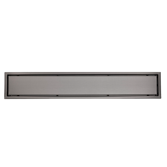 Rejilla de Piso Cuadrada 60*10cm Gris Invisible