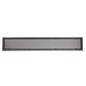 Rejilla de Piso Cuadrada 60*10cm Gris Invisible