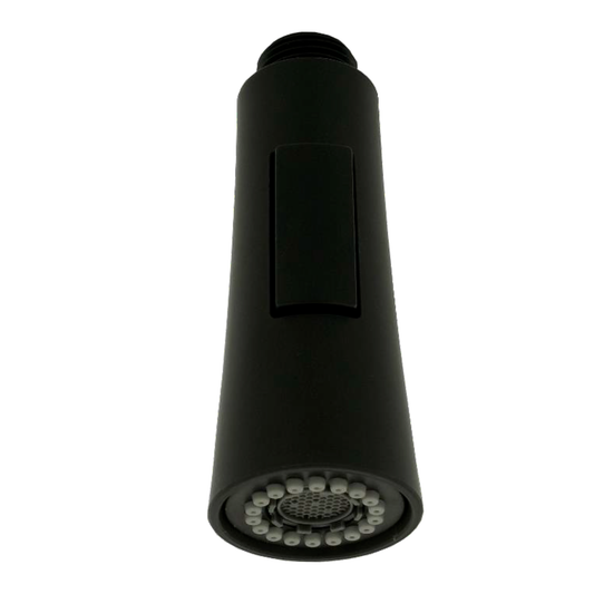 Repuesto Spray Grifo Lavaplatos Pull Out Negro Delgado