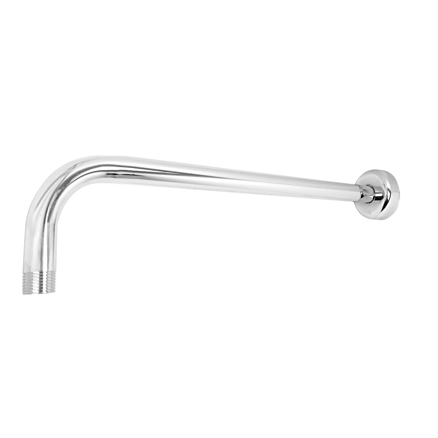 Tubo de Ducha Plateado Cromado 30cm