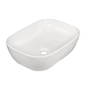 Lavamanos Blanco Sobreponer Blanco Rectangular Ov 43*33cm