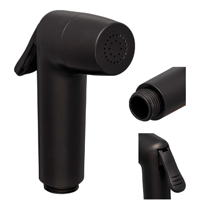 Ducha Bidet en ABS Negro Mate Redonda
