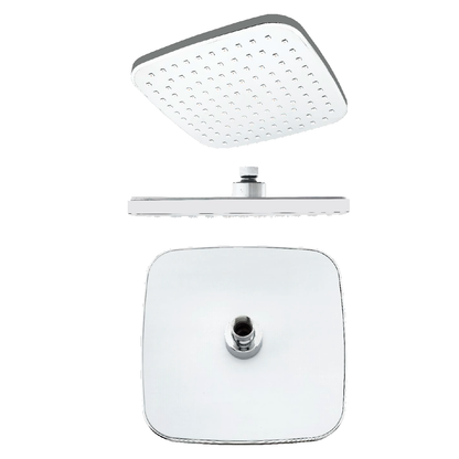 Ducha Regadera Cuadrada ABS Sistema Sellable 22x22cm