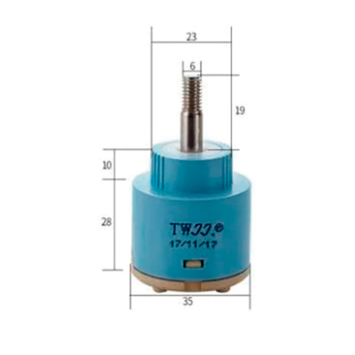 Unidad Monocontrol Joystick 35mm
