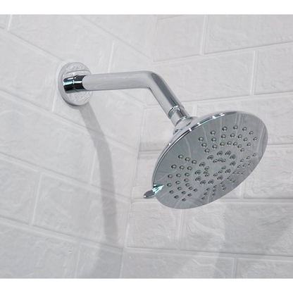 Tubo de Ducha Pequeño 15cm Diagonal Plateado Cromado