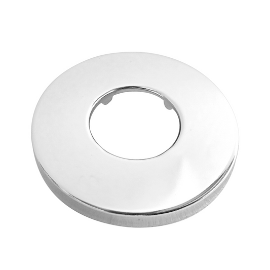 Escudo Redondo Brazo de Ducha Plateado Cromado Laton