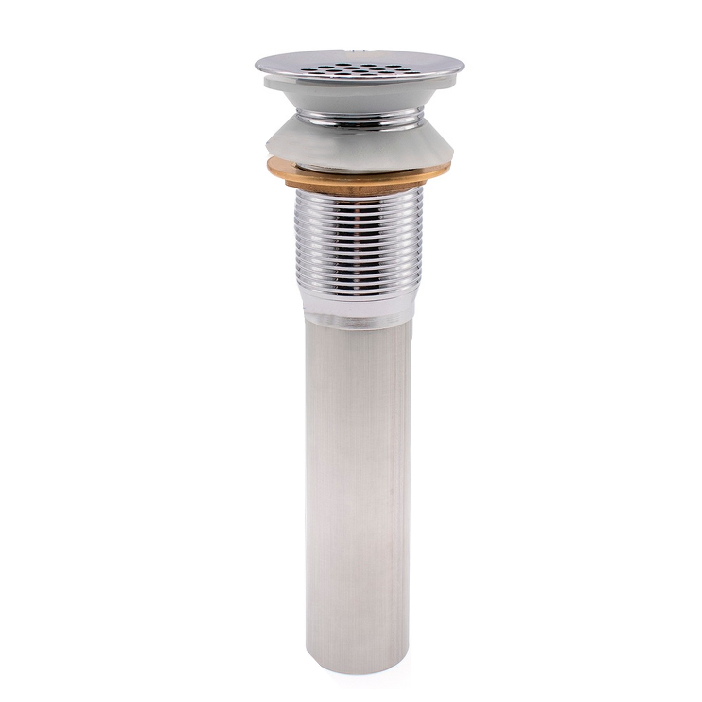 Desague de Push Lavamanos ABS sin Rebose Acabado Cromo