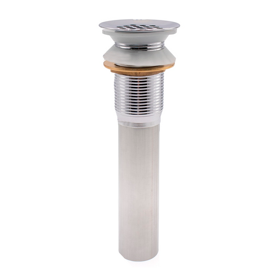 Desague de Push Lavamanos ABS sin Rebose Acabado Cromo
