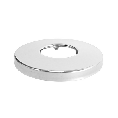 Escudo Redondo Brazo de Ducha Plateado Cromado Laton