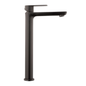 Griferia Lavamanos Agua Fria Alta Gris Sleek
