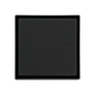 Rejilla de Piso Cuadrada 10cm Negro Mate Invisible