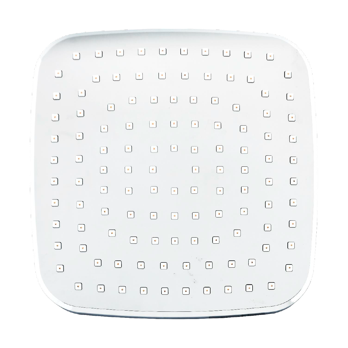 Ducha Regadera Cuadrada ABS Sistema Sellable 22x22cm