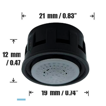 Aireador Ahorrador Macho para Grifo 5 lts/min