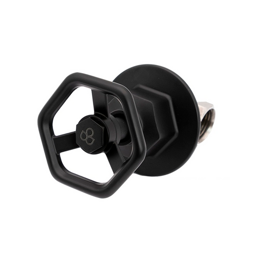 Registro para Ducha de 1/2"Acabado Negro Mate