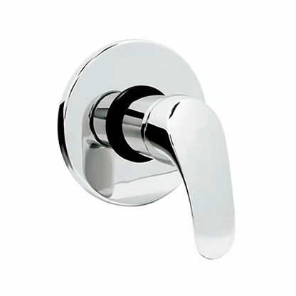 Mezclador Ducha Monocontrol Redondo Cromado Modena