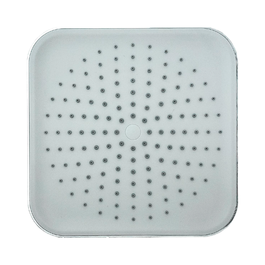 Ducha Regadera Cuadrada ABS 22x22cm