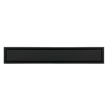 Rejilla de Piso Cuadrada 60*10cm Negro Mate Invisible
