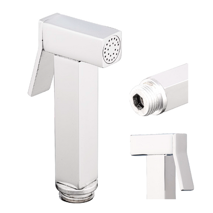 Ducha Bidet en Bronce Plateada Cromada Cuadrada