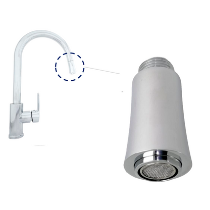 Repuesto Spray Metalico Bronce para Griferia Pull-Out Cromo