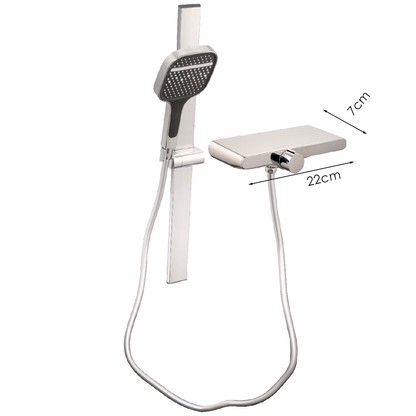 Columna de Ducha+Teleducha Termostato Diverter