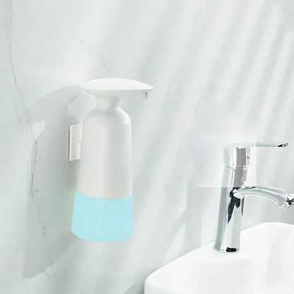 Dispensador de Jabon Pared Eyeccion Espuma Blanco