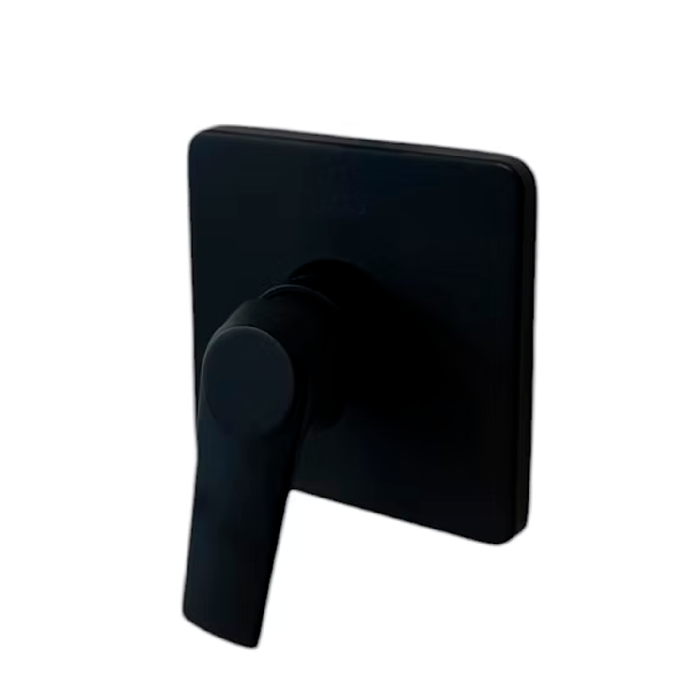 Mezclador Ducha Monocontrol Cuadrado Negro Mate Modena
