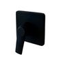 Mezclador Ducha Monocontrol Cuadrado Negro Mate Modena