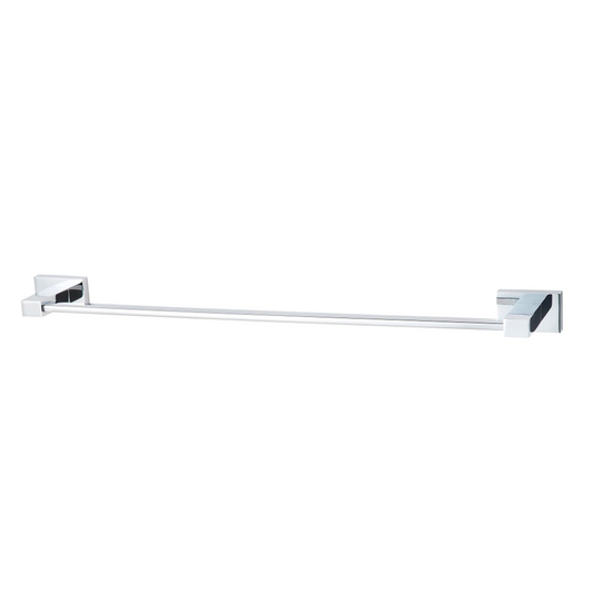 Toallero para Baño Barra Plateado Cromado Rubo