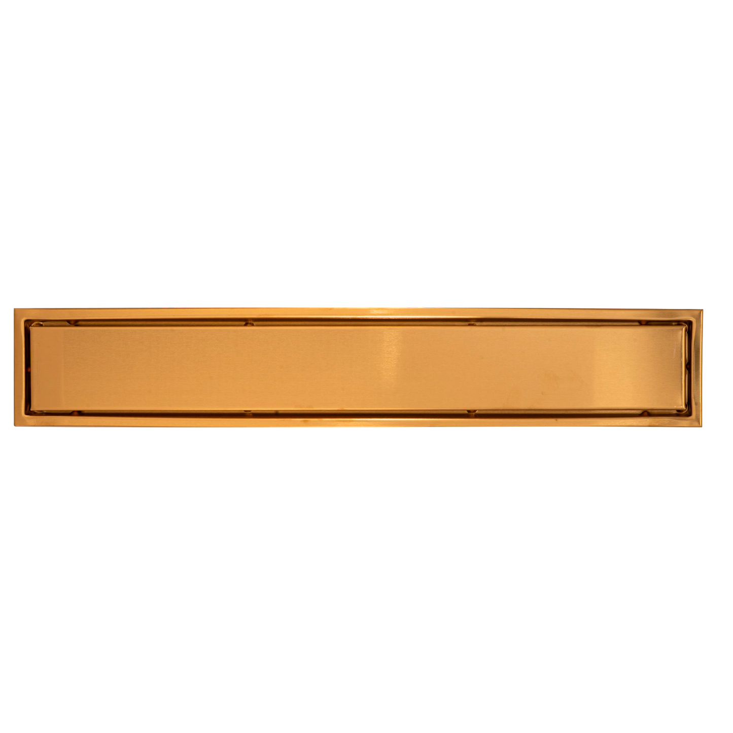Rejilla de Piso Cuadrada 60*10cm Oro Rosa Invisible