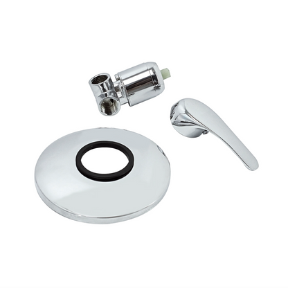 Mezclador Ducha Monocontrol Redondo Plateado Colomba