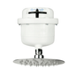 Ducha Eléctrica Dirigible Fusion Slim con Regadera 6" Negra