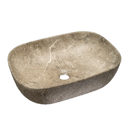 Lavamanos Sobreponer Rectangular Opera Calacata Terra