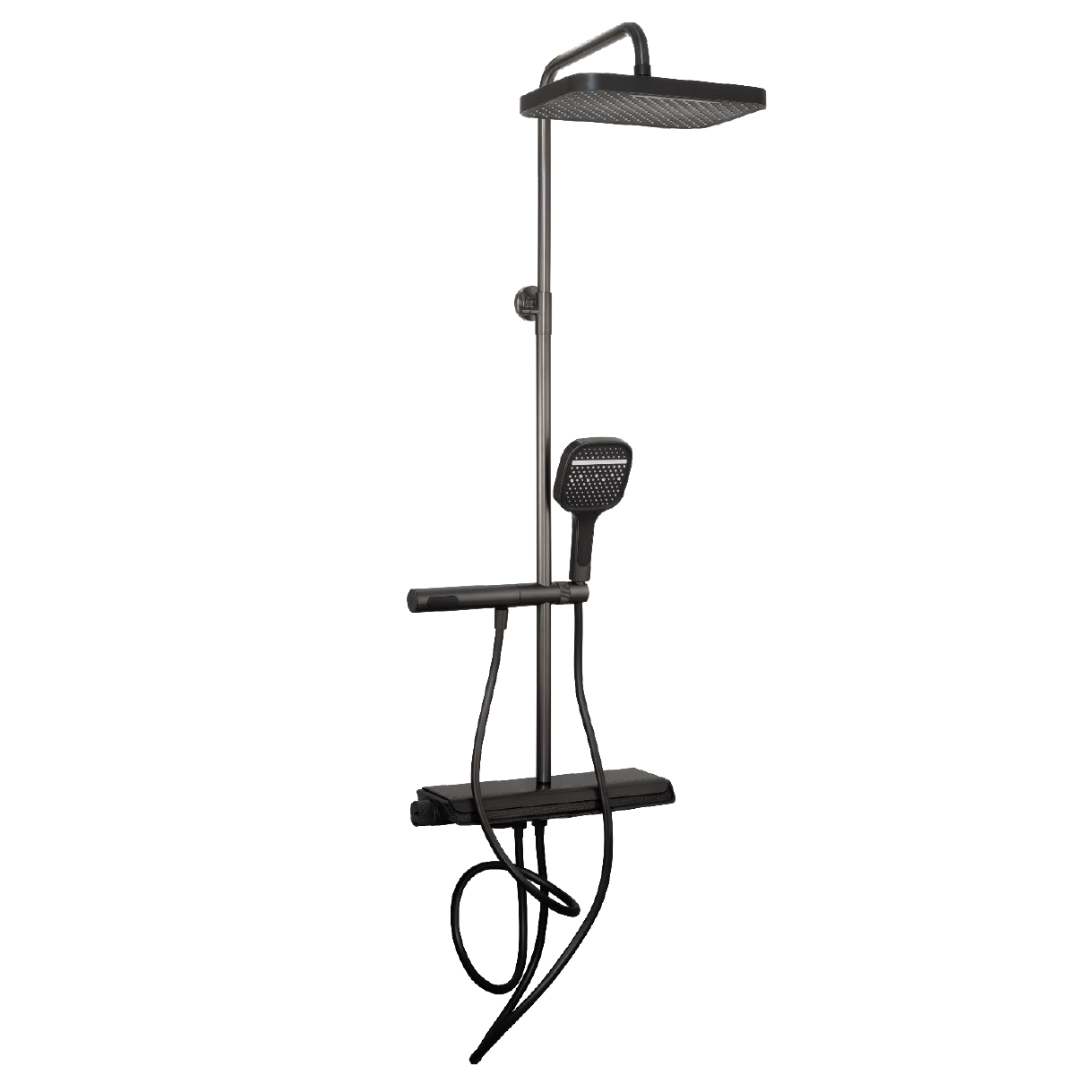 Columna de Ducha Monocontrol Termostato Gungray