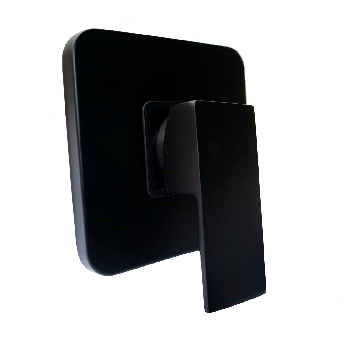 Mezclador Monocontrol Negro Mate Cuadrado