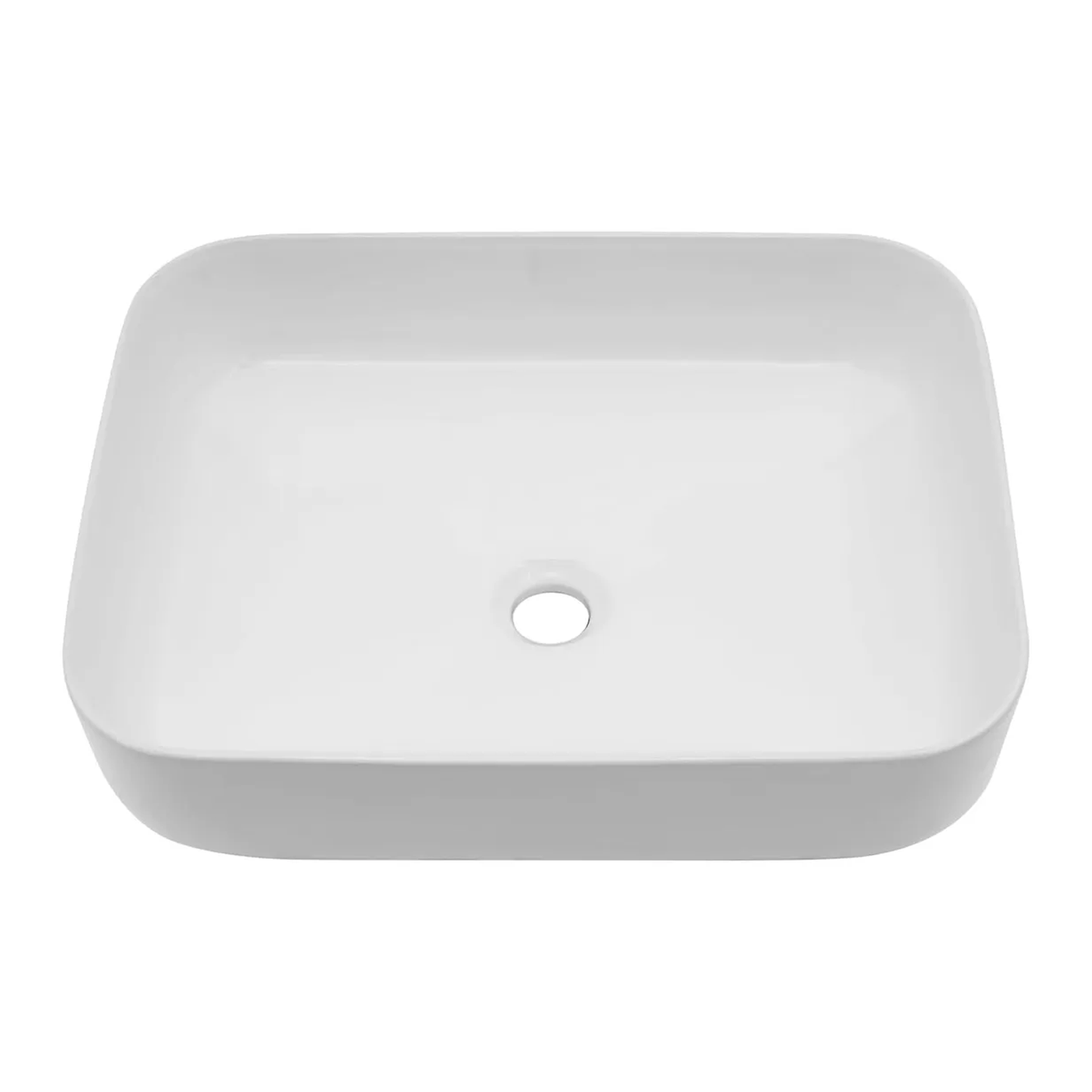 Lavamanos de Sobreponer en Ceramica Rectangular 50*38cm