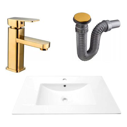 Combo Placa Lavamanos 81*46,5cm+grifo Monocontrol+push Oro2