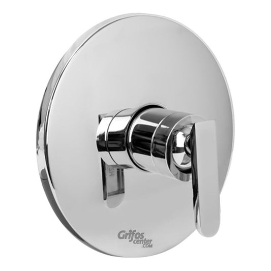 Registro Mezclador Ducha Monocontrol Laton En Acero