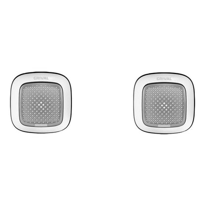 Ducha 8puLG+ Manija Solid Cristal Grival