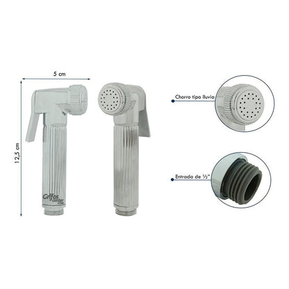 Ducha De Mano Metalica
