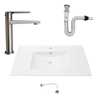 Kit Placa Lavam. 91*46.5cm+griferia Agua Fria+push Flex.12