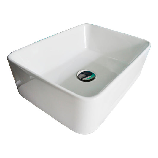 Lavamanos Blanco Cuadrado Blanco 40*30cm