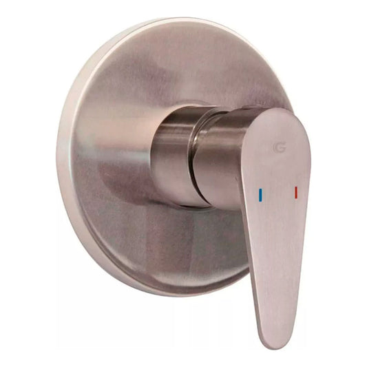 Mezclador Ducha Monocontrol Acero Vermont