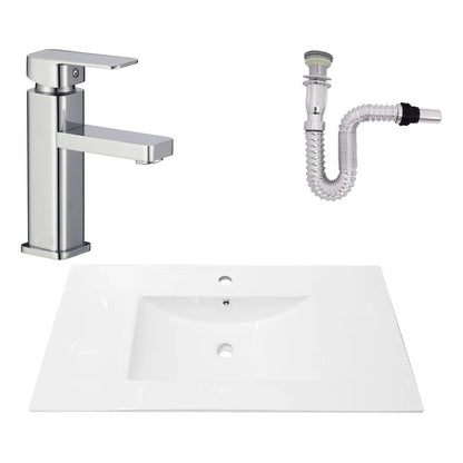 Kit Placa Lavaman.91*46.5cm+griferia Monocontrol+push Flex27