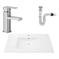 Kit Placa Lavaman.91*46.5cm+griferia Monocontrol+push Flex27