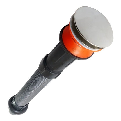 Kit Lavamanos Blanco+griferia Agua Fria+desague Flexible