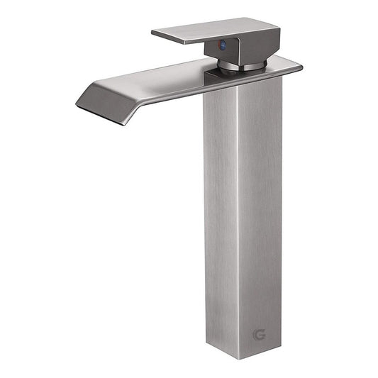 Griferia Monocontrol Lavamanos Alta Cascada