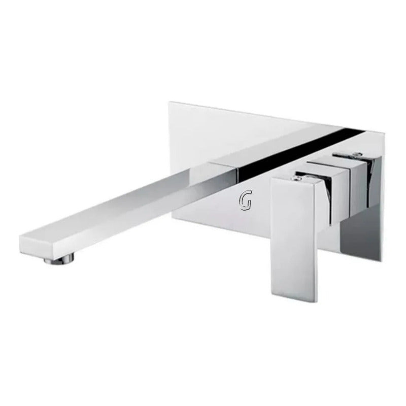Griferia De Pared Para Lavamanos, Sistema Monocontrol