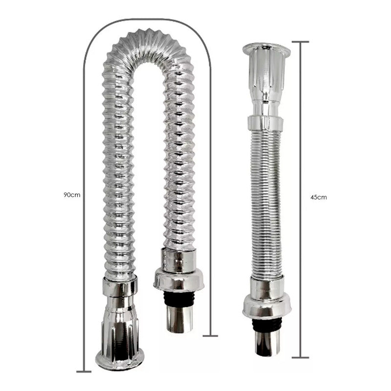 Kit Placa Doble Lavam.121*46.5cm+griferia Monoc+push Flex20
