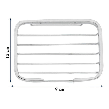 Jabonera Para Baño Canastilla Pequeña Cromada