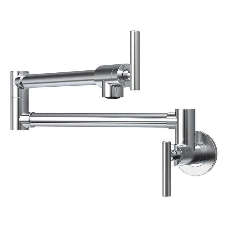Grifería De Pared Escualizable En Acero 304 Satinada